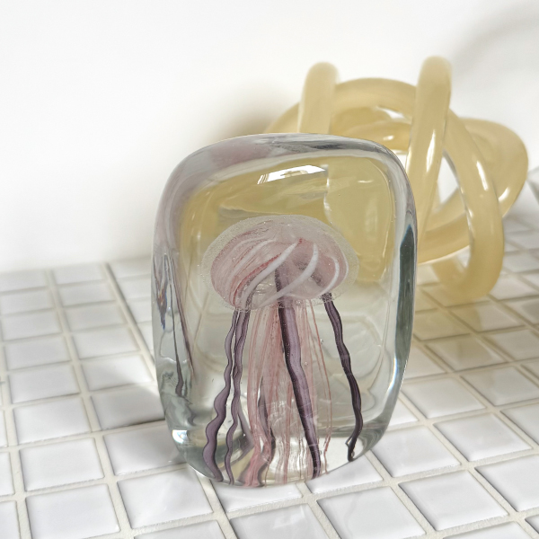 【HERE by DETAIL】 JELLYFISH TWISTED LEG Square Pink