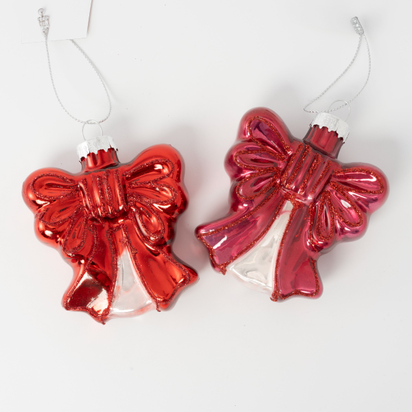 【BOLTZE】リボンガラスオーナメント