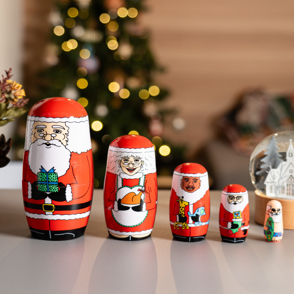 【MIDORI KOMATSU Plays with DETAIL INC.】 WORLD MERRY CHRISTMAS マトリョーシカ