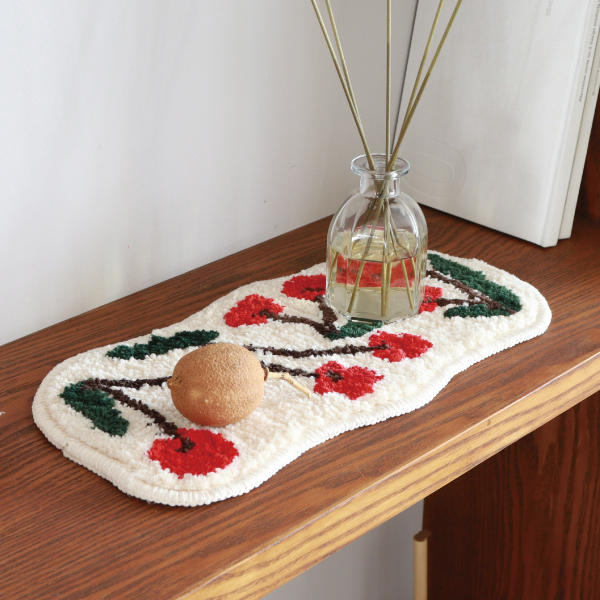 【EIBORIE】フルーツアクセントミニマット