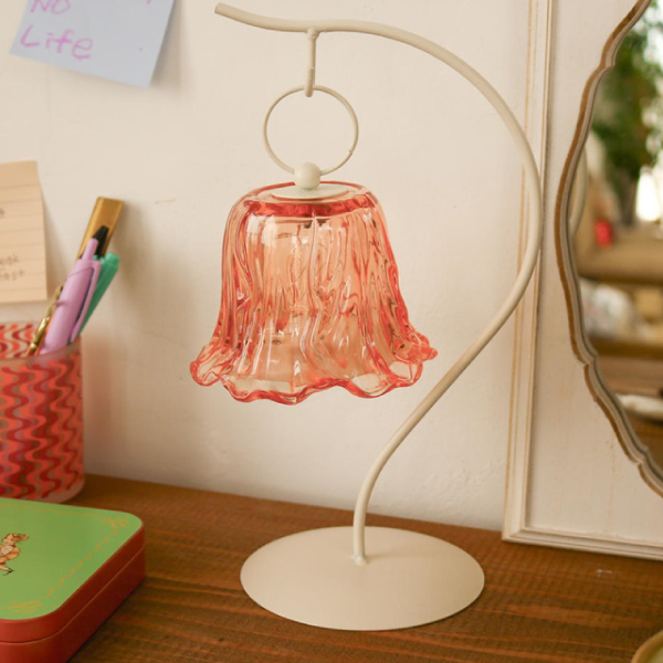 LEDハンギングフラワーテーブルライト