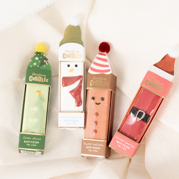 Christmas CUDDLES バスフィザー 4種セット