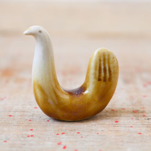 【AOBA POTTERY】 箸置き 鳥
