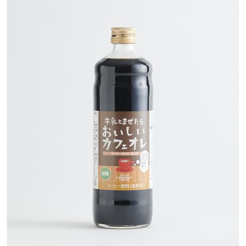 カワシマオリジナル 牛乳とまぜたら おいしいカフェオレ 加糖 カフェオレベース