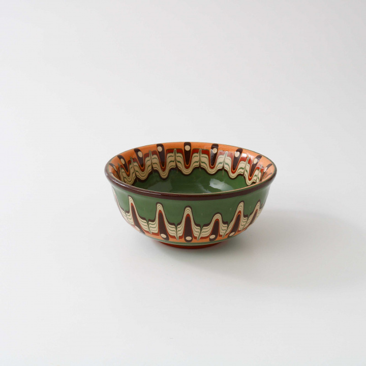 【Troyan Pottery】 Traditional Series ボウル 小 No.130-12