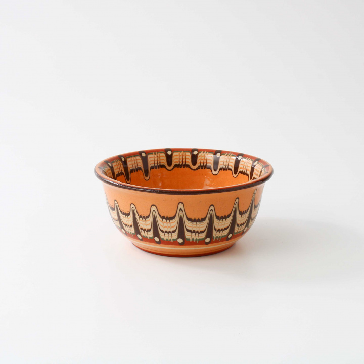 【Troyan Pottery】 Traditional Series ボウル 中 No.130-15