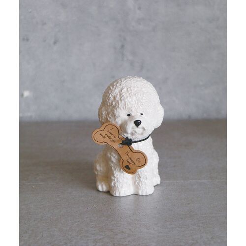フラワーベース ANIMAL VASE F(Bichon frize)