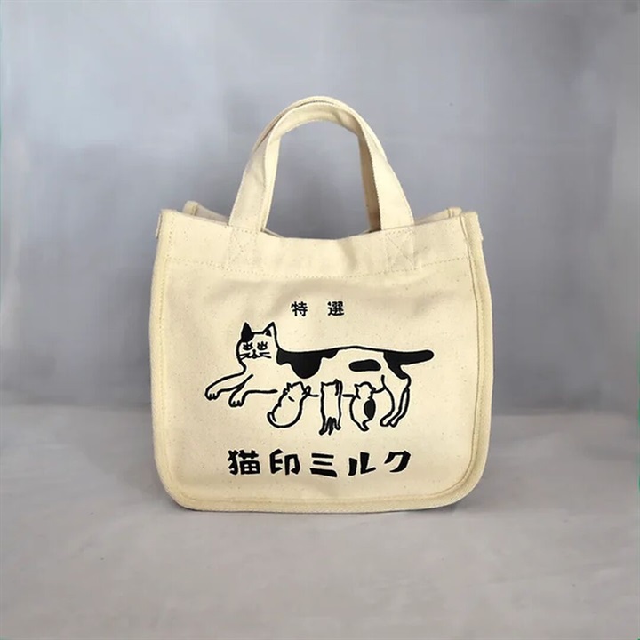 【星羊社】 猫印ミルクおでかけトート