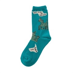 Kusetsuyo くせ強2Pソックス g オオカミ