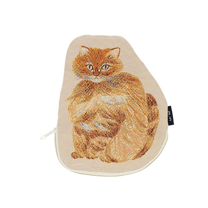 【松尾ミユキ】 Diecut pouch Cat