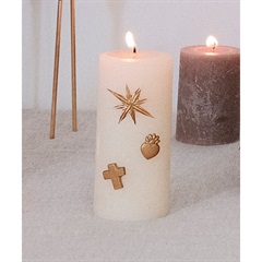 【artipur COTTAGE】 キャンドルピンズ3ヶセット A ゴールド