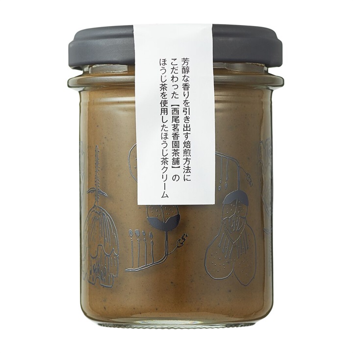 【unn】 西尾茗香園茶舗のほうじ茶をたっぷり使ったほうじ茶クリーム