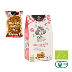 【GENEROUS】有機グルテンフリークッキー オーツ麦・レーズン(レーズン)