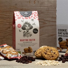 【GENEROUS】有機グルテンフリークッキー オーツ麦・レーズン