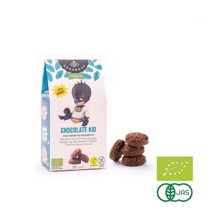 【GENEROUS】有機グルテンフリークッキー チョコレートキッド