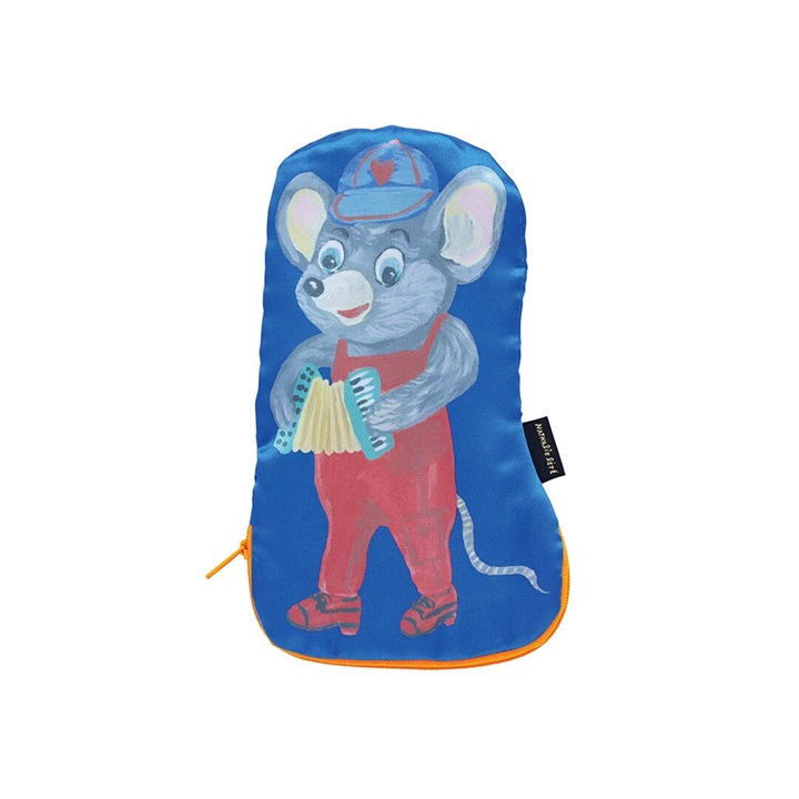 【Nathalie Lete】Satin pouch(Mouse)