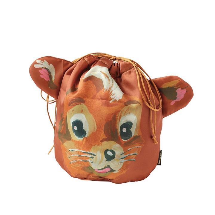 【Nathalie Lete】Drawstring bag 2(Squirrel)