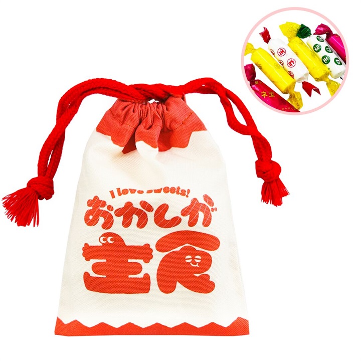 巾着袋付きラムネギフト