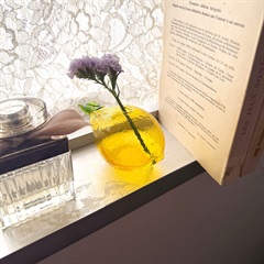 DECO Glass オブジェ＆フラワーベース Lemon(Lemon)