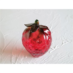 DECO Glass オブジェ＆フラワーベース Strawberry(Strawberry)