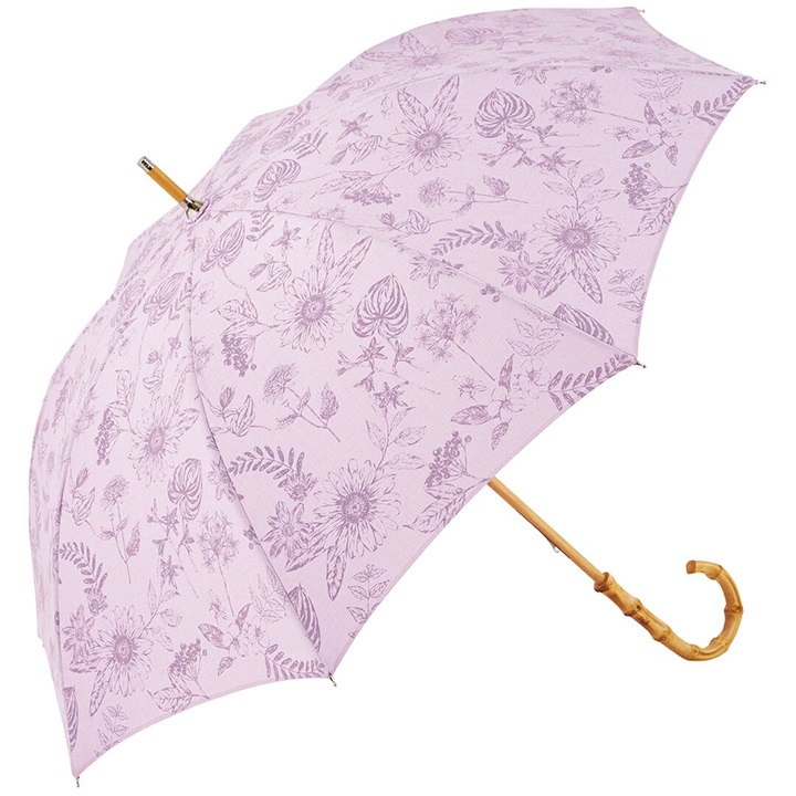 【because】Botanical Print 晴雨兼用 長傘