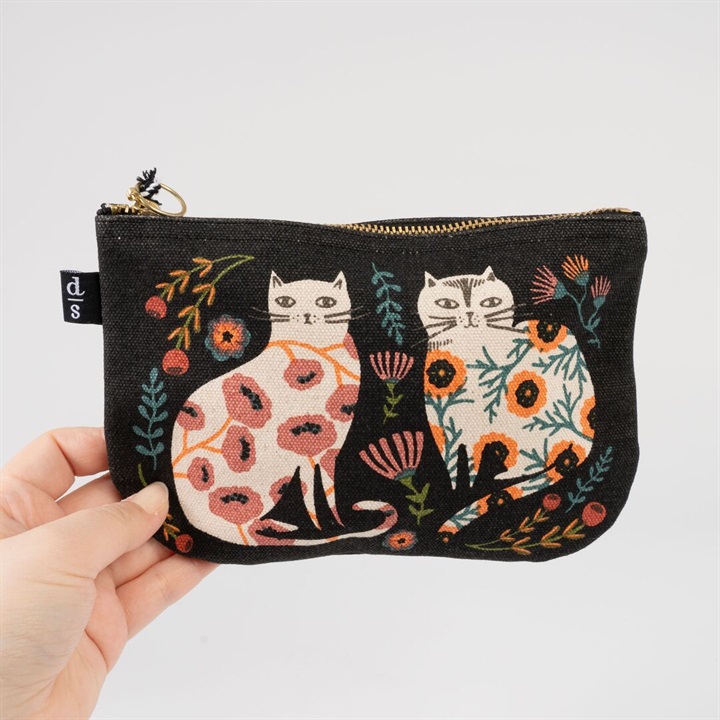 【NOW DESIGNS】キャットブルームファスナーポーチ
