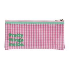 Tippi チェックポーチ(PK)