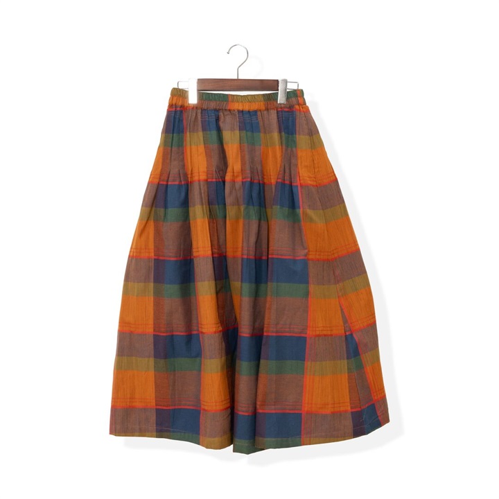 【Lupilien】Dobby check skirt ドビーチェック柄スカート