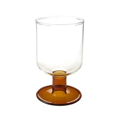 ボトムハーフカラーゴブレット 280cc(アンバー)