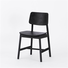 【ENEN】KUUM Chair shikaku - Color Wooden Frame(色：ラバーブラック)