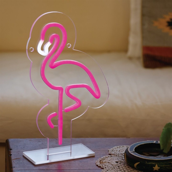 【SLOWER】 NEONY SIGN LIGHT Flamingo