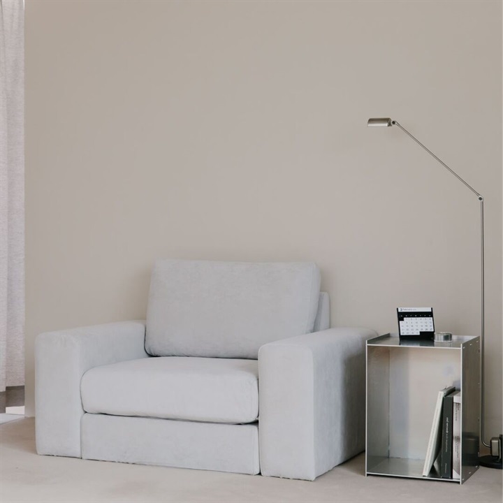 【ENEN】KUUM Sofa 1 seater Double arm - Full Cover - 座面硬さ：やや硬め