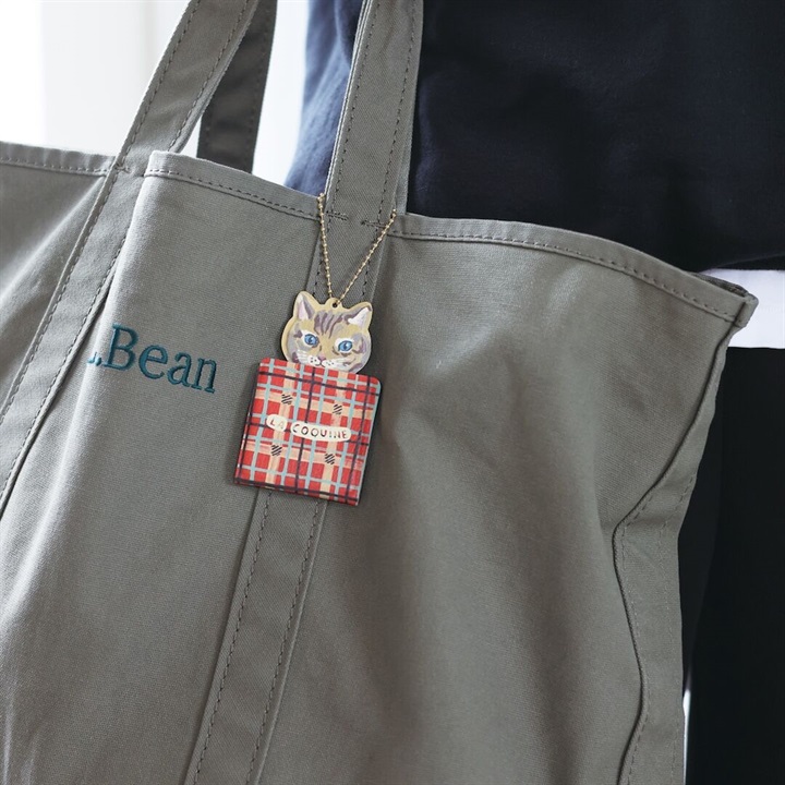 【Nathalie Lete】Key Chain mirror Cat 51123