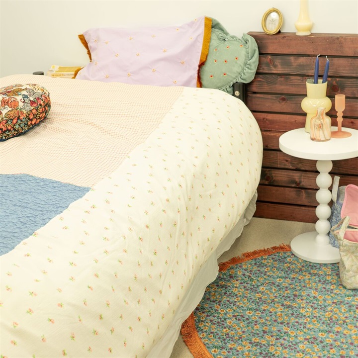 【Casselini HOME】パッチワーク布団カバー