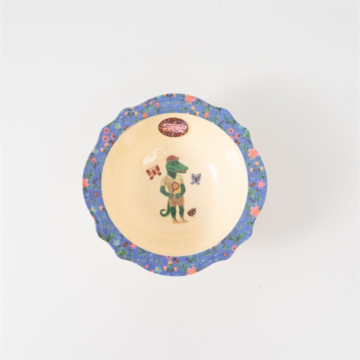 【rice】Nathalie Lete Melamine Vintage Bowl 14cm