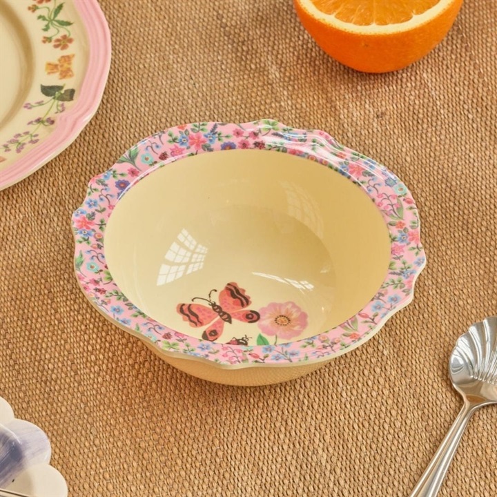 【rice】Nathalie Lete Melamine Vintage Bowl 14cm