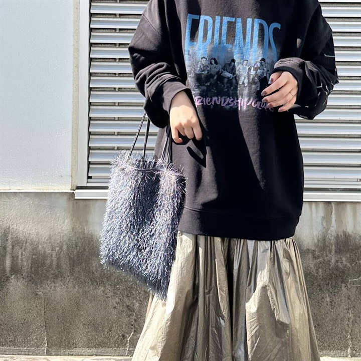 【MID GIRL APPLIY】ファブリックトートバッグ