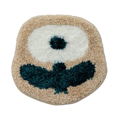 Irodori Flower イロドリフラワー プレイスマット フラワー ループ付き(GR)