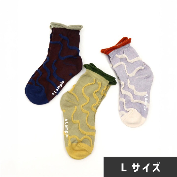 【stample】ブランチ ショートソックス3P