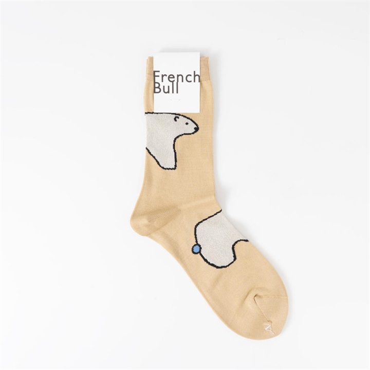 【French Bull】しろくまソックス