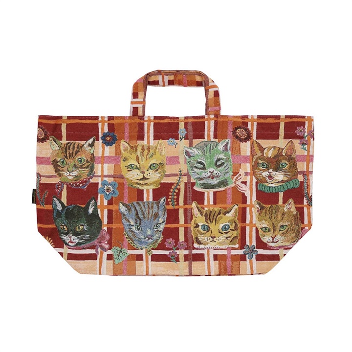 【Nathalie Lete】Boat and Tote ボートトートバッグ Cats/Dogs/Rabbits