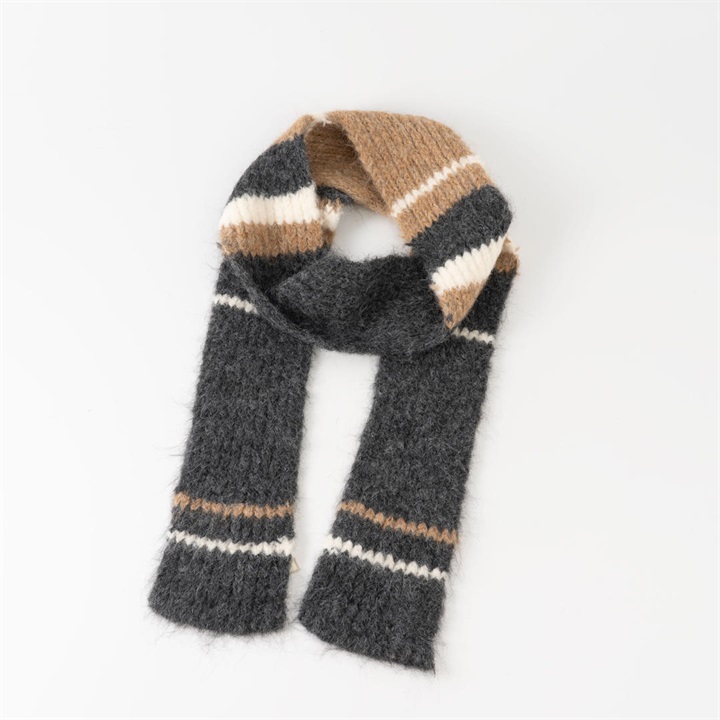 【jou jou lier】ニットスリムマフラー