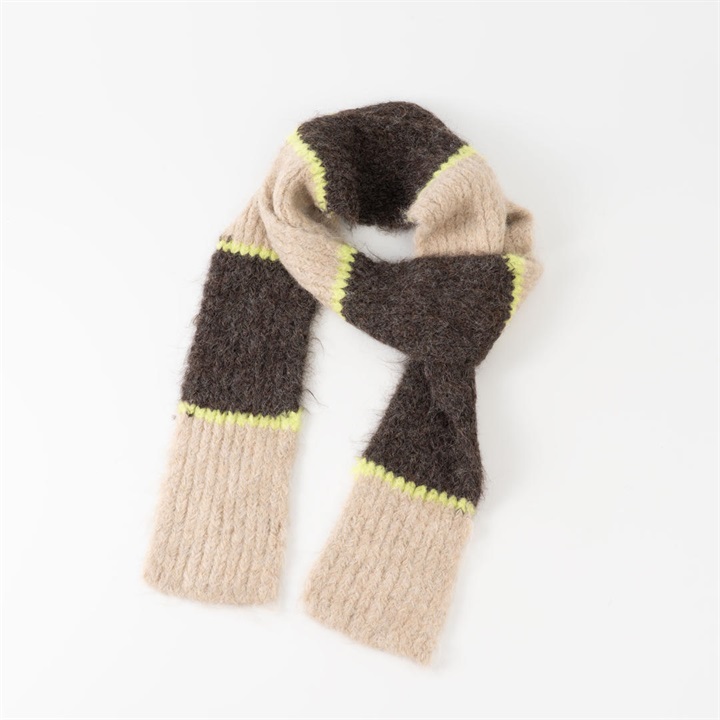 【jou jou lier】ニットスリムマフラー