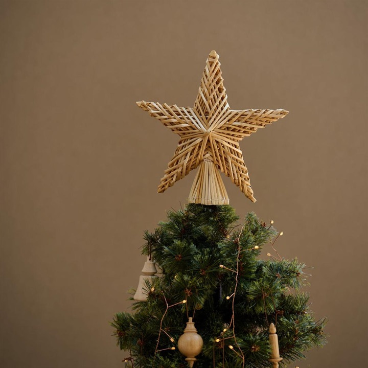 【shesay】クリスマス ストロー ツリートッパー