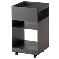 スタイリッシュスチールワゴン(ダークグレー)