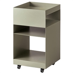 スタイリッシュスチールワゴン(ペールグリーン)