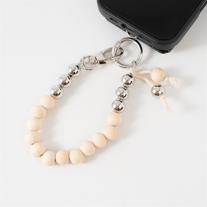 【ADAPTOLL is...】AO ビーズハンドストラップチャーム