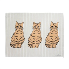 【松尾ミユキ】Kitchen cloth Cat キッチンクロス(Noisettes)