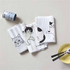 【松尾ミユキ】Kitchen cloth Cat キッチンクロス