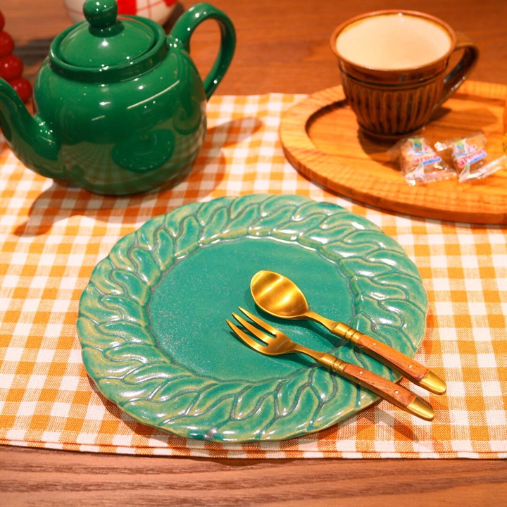 【NAOKO HATA CERAMICS】chain dish S プレート